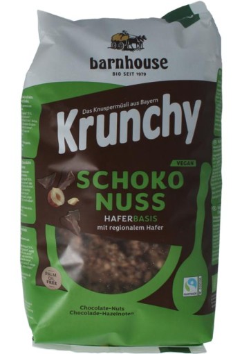 Barnhouse Muesli chocolade hazelnoot bio (750 Gram)