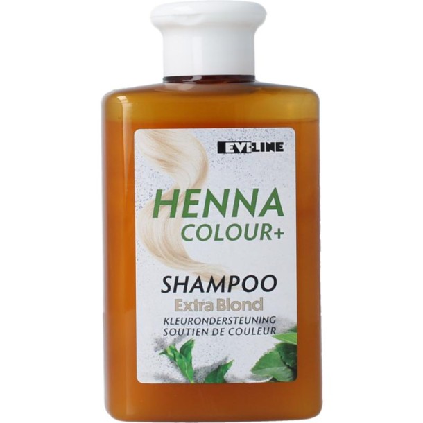 Henna Cure & Care Shampoo colour + blond (300 Milliliter)