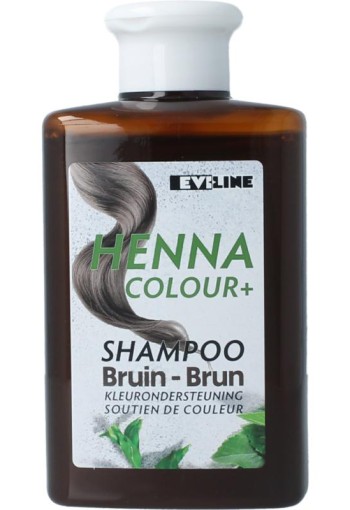Henna Cure & Care Shampoo colour + bruin (300 Milliliter)
