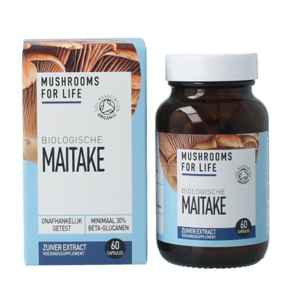 Mushrooms F Life Maitake bio (60 Capsules)
