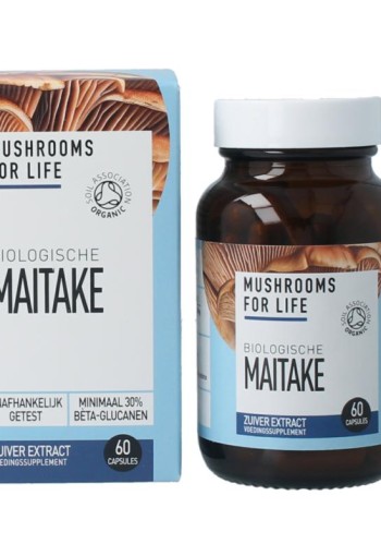 Mushrooms F Life Maitake bio (60 Capsules)