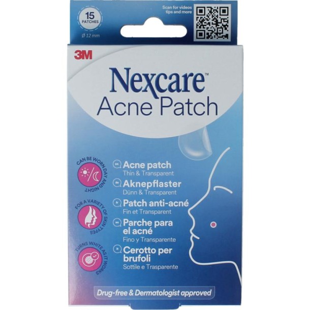 Nexcare Acnepleister (15 Stuks)