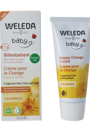 Weleda Calendula billenbalsem parfumvrij (75 Milliliter)