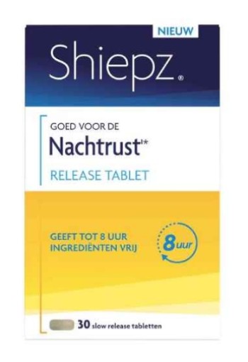 Shiepz Nachtrust 8 uur 30 tabletten