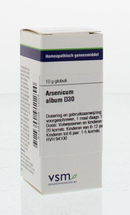 VSM Arsenicum album D30 (10 Gram)