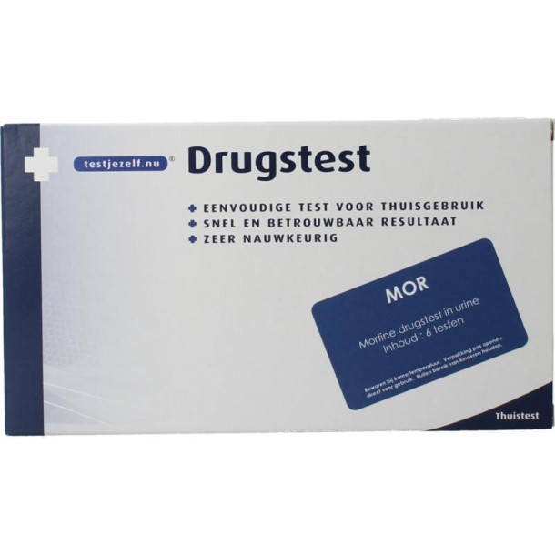 Testjezelf.nu Drugstest morfine (heroine) (6 Stuks)