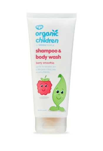 Green People Organic children shampoo berry smoothie (200 Milliliter)