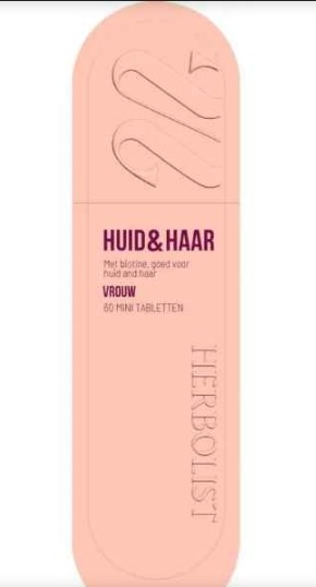 Herbolist Huid & Haar 60 Mini Tabletten