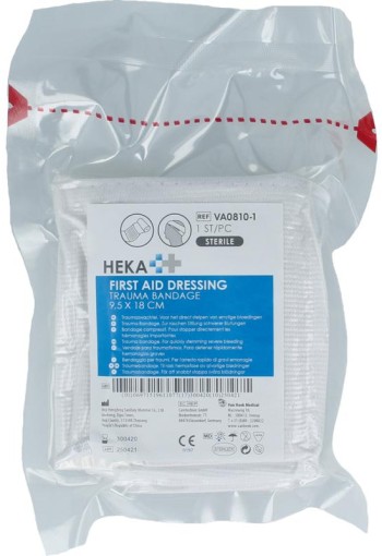 Heka Traumaverband 9.5 x 18cm (1 Stuks)