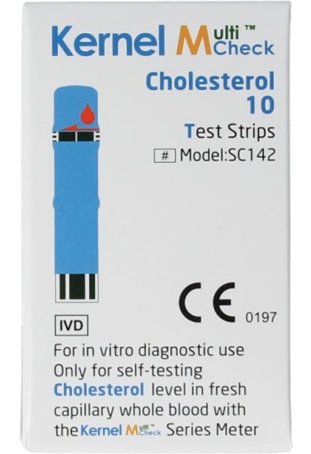 Testjezelf.nu Multicheck cholesterol teststrips (10 Stuks)