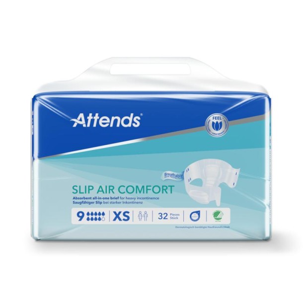 Attends Slip air comfort 9 XS (32 Stuks)