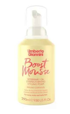 Umberto Giannini Strong Curls Rosemary Oil Strengthening Styling Foam 290 ML