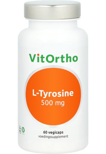Vitortho L-Tyrosine 500mg (60 Vegetarische capsules)