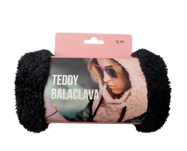  Zwarte Balaclava Teddy