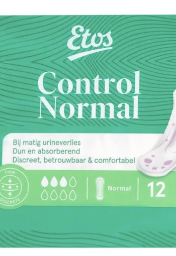Etos Daily Care Normal Discreet incontinentie verband 12 stuks
