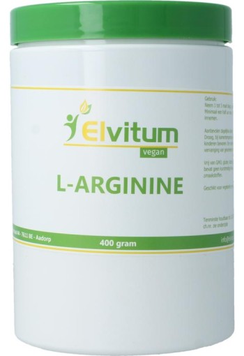 Elvitum L-Arginine (400 Gram)