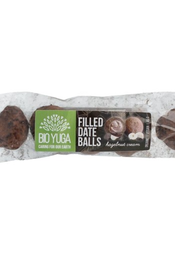 Bioyuga Date balls hazelnut & cacao cream bio (45 Gram)