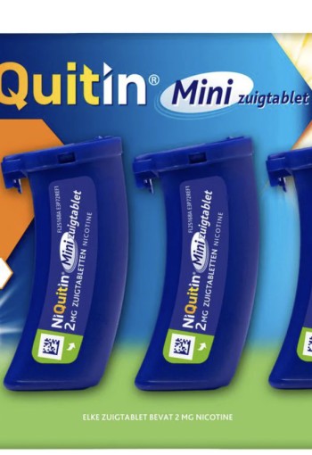 Niquitin Zuigtablet mini mint 2mg (60 Zuigtabletten)