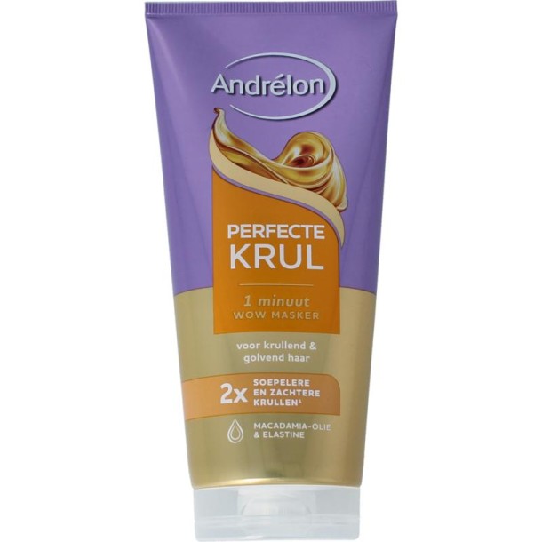 Andrelon Masker 1 minuut perfecte krul (180 Milliliter)