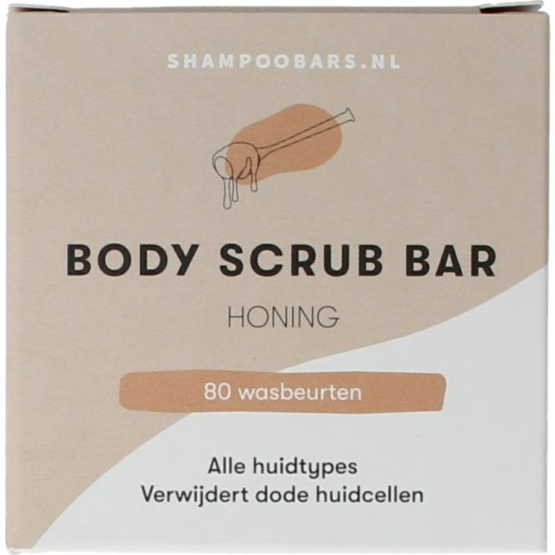 Shampoobars Body bar scrub honing (60 Gram)