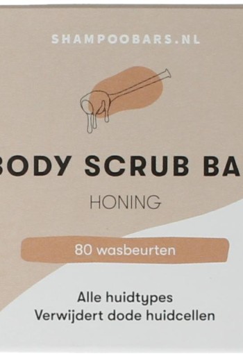 Shampoobars Body bar scrub honing (60 Gram)