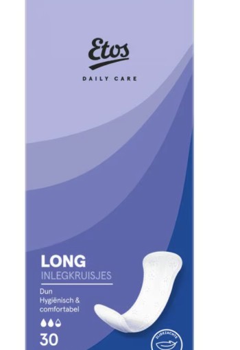 Etos Daily Care Long Inlegkruisjes 30 stuks