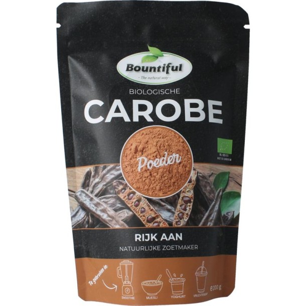 Bountiful Carobe poeder bio (200 Gram)