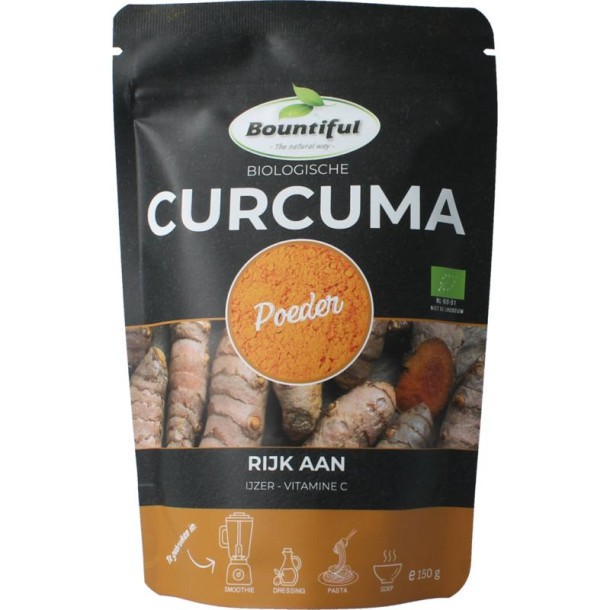 Bountiful Curcuma poeder bio (150 Gram)