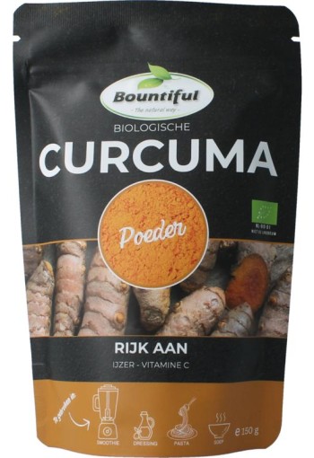 Bountiful Curcuma poeder bio (150 Gram)