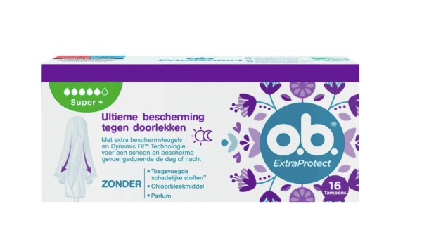 OB Tampons extra protect super plus 16 Stuks