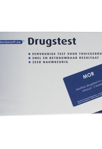 Testjezelf.nu Drugstest morfine (heroine) (3 Stuks)