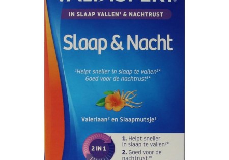 Valdispert Nacht melatonine 5 htp 30 tabletten
