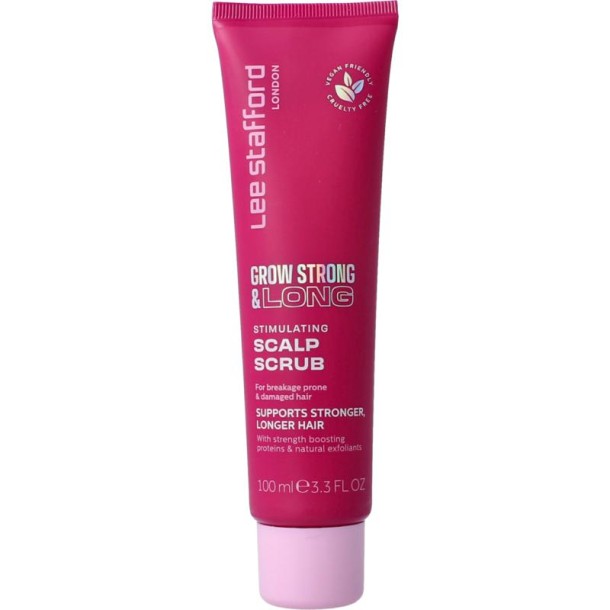 Lee Stafford Grow long & strong stimulating scalp scrub (100 Milliliter)