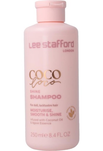 Lee Stafford Coco loco & agave shine shampoo (250 Milliliter)