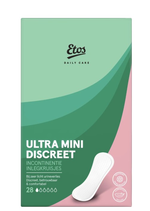 Etos Control Incontinentieverband Ultra Mini 28 stuks