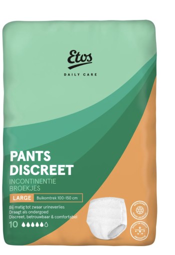 Etos Control Pants Large Incontinentiebroekjes 10 stuks