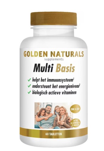 Golden Naturals Multi basis (60 Tabletten)