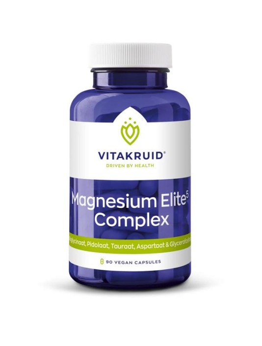 Vitakruid Magnesium elite5 complex (90 Vegetarische capsules)