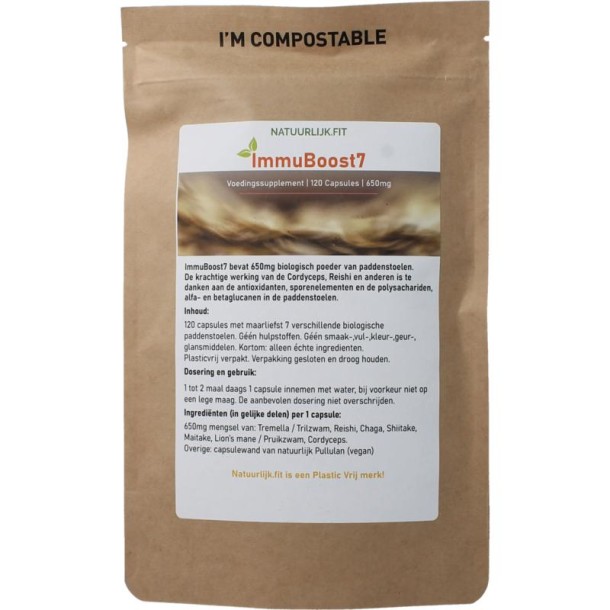 Natuurlijk.fit Immuboost7 (120 Capsules)