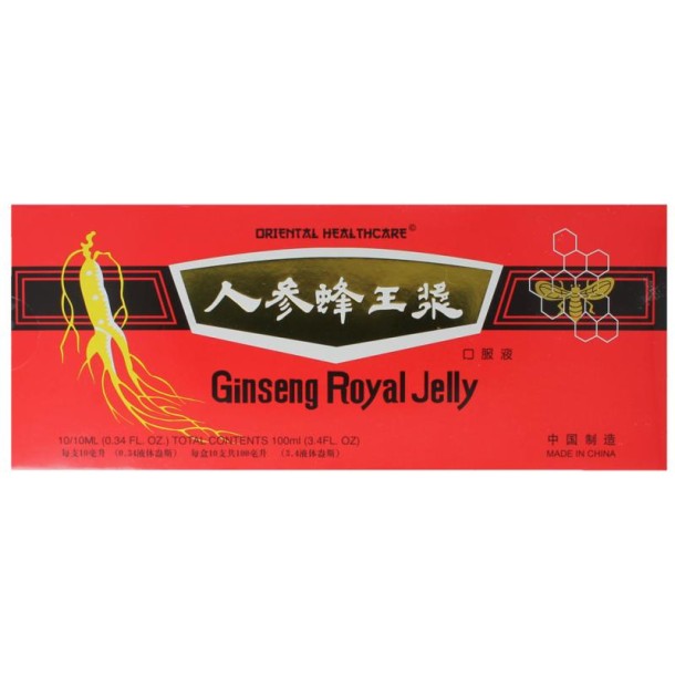 Oriental Health Ginseng royal jelly 10x 10ml (100 Milliliter)