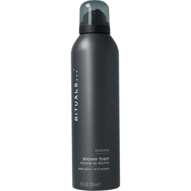 Rituals Homme shower foam 200 Milliliter  2 stuks