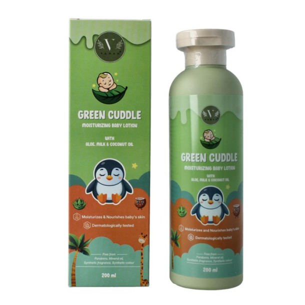 Vanan Green cuddle baby lotion moisturizing (200 Milliliter)
