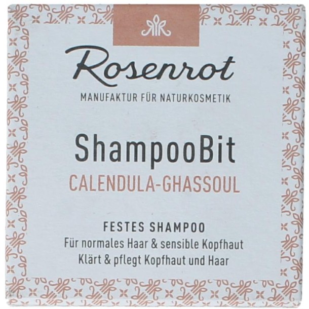 Rosenrot Shampoo solid calendula ghassoul (55 Gram)