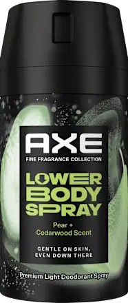 Axe lower Body spray Pear & Cedar, 100 ml