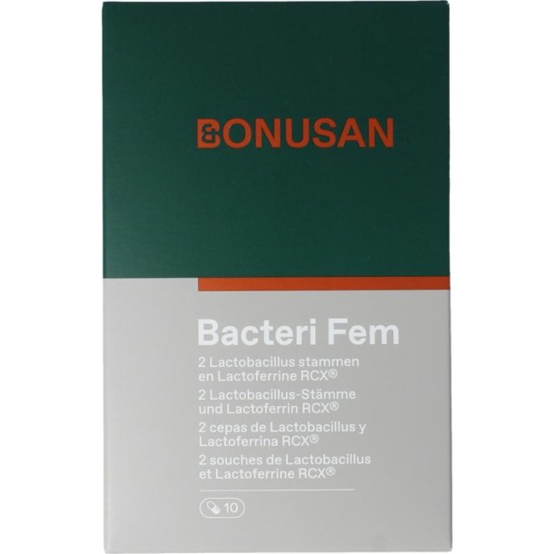 Bonusan Bacteri fem (10 Capsules)