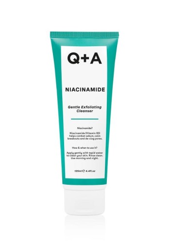 Q+A Niacinamide exfoliating cleanser (125 Milliliter)