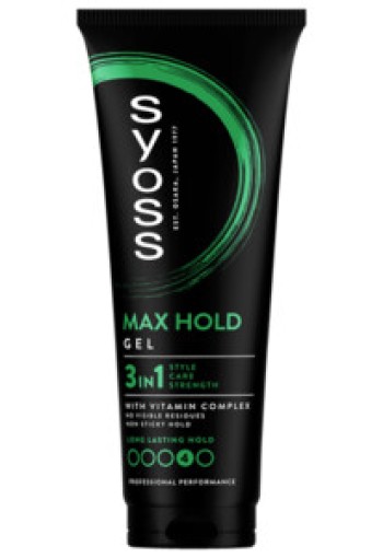 Syoss Max Hold Haargel 250 ML