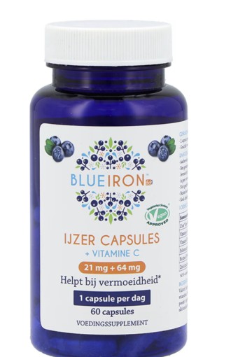 Blueiron ijzer capsules 60