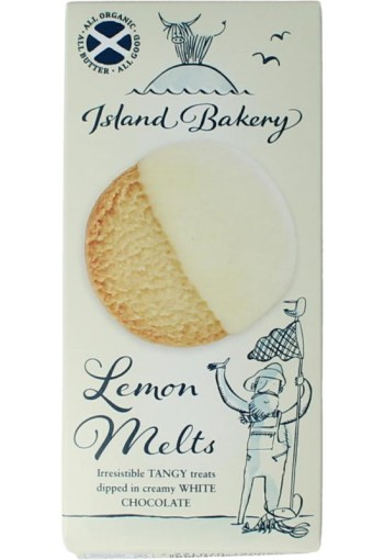 Island Bakery Lemon melts koekjes bio (133 Gram)