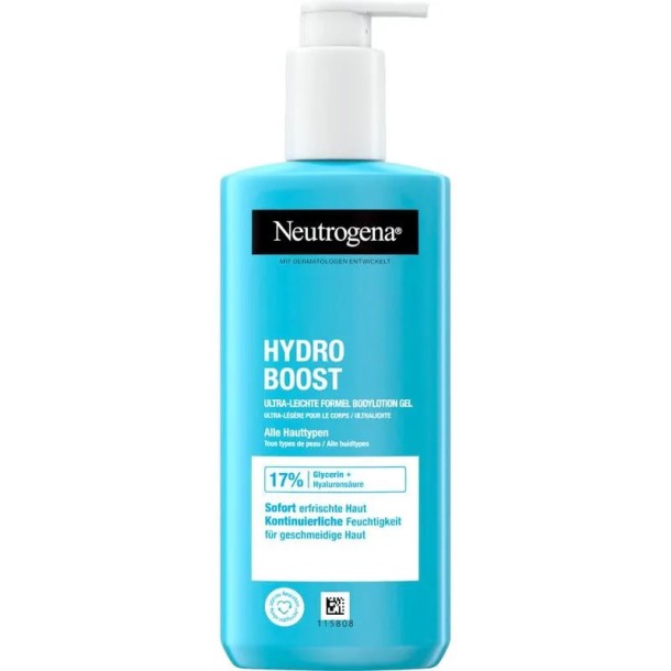 Neutrogena Hydro Boost Ultra Light Body Lotion Gel Gevoelige Huid 250 ML